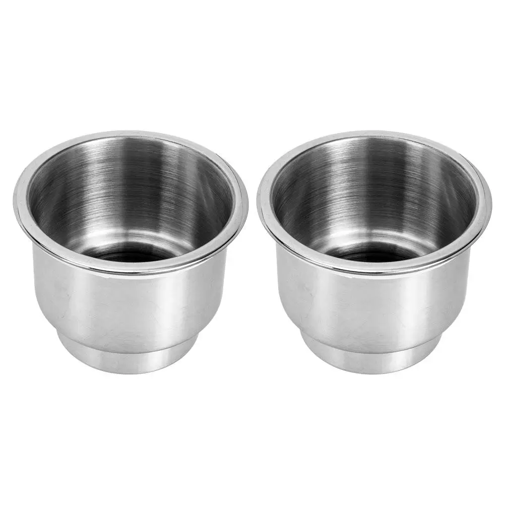 2Pcs Stainless Steel Cup Holder Foldable Durable for Kayak Yacht RV Boat Tea Coffee Bottle Sail Silver Water Storage
2Pcs Stainless Steel Cup Holder Foldable Durable for Kayak Yacht RV Boat Tea Coffee Bottle Sail Silver Water Storage