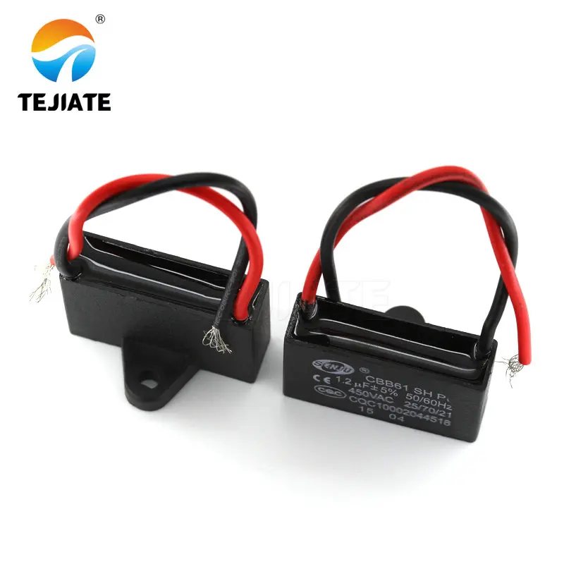CBB61 starting capacitor motor fan air conditioner 1.2/1.5/1.8/2/2.5/3/4/5/6UF450V
CBB61 starting capacitor motor fan air conditioner 1.2/1.5/1.8/2/2.5/3/4/5/6UF450V
