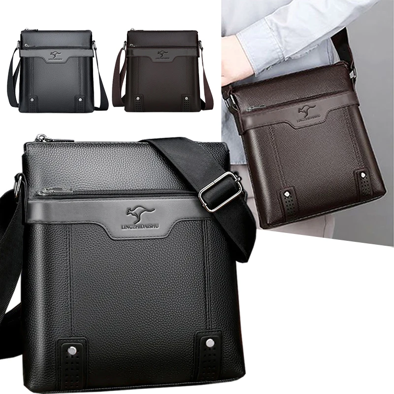 Daily Wear Lightweight Men Crossbody Purse Multi Layer Storage Smooth Leather Bag for Road Trip Casual Street Use
Daily Wear Lightweight Men Crossbody Purse Multi Layer Storage Smooth Leather Bag for Road Trip Casual Street Use