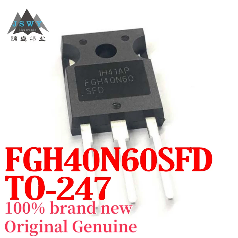 (5/50pcs) FGH40N60SFD FGH40N60 TO-247 Field Effect Transistor Genuine Original Fast Shipping Free Shipping
(5/50pcs) FGH40N60SFD FGH40N60 TO-247 Field Effect Transistor Genuine Original Fast Shipping Free Shipping
