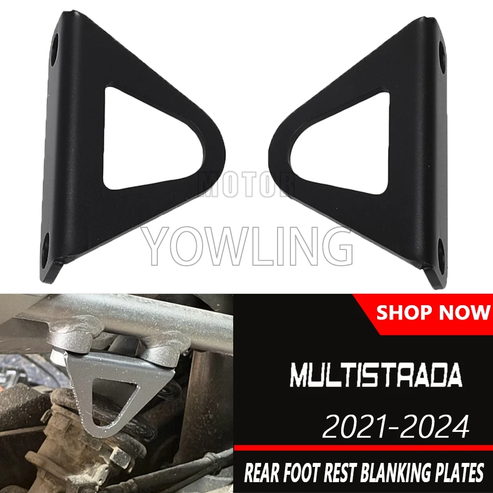 Rear Foot Rest Blanking Plates For Ducati Multistrada V4 V4S /V4 Rally V4 RS 2021 2022 2023 2024 Motorcycle Racing Hook Footrest
Rear Foot Rest Blanking Plates For Ducati Multistrada V4 V4S /V4 Rally V4 RS 2021 2022 2023 2024 Motorcycle Racing Hook Footrest