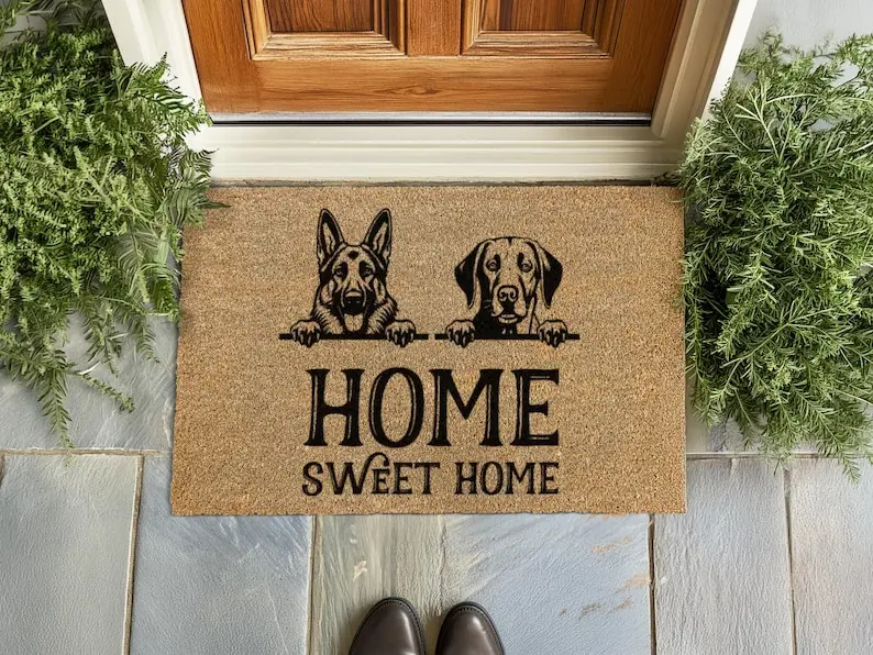 Pet Portrait Paw Prints Cozy Doormat Customized Letter Pet Photo Text Welcome Rugs New Pet Owner Decoration Antu-slip Doormat
Pet Portrait Paw Prints Cozy Doormat Customized Letter Pet Photo Text Welcome Rugs New Pet Owner Decoration Antu-slip Doormat