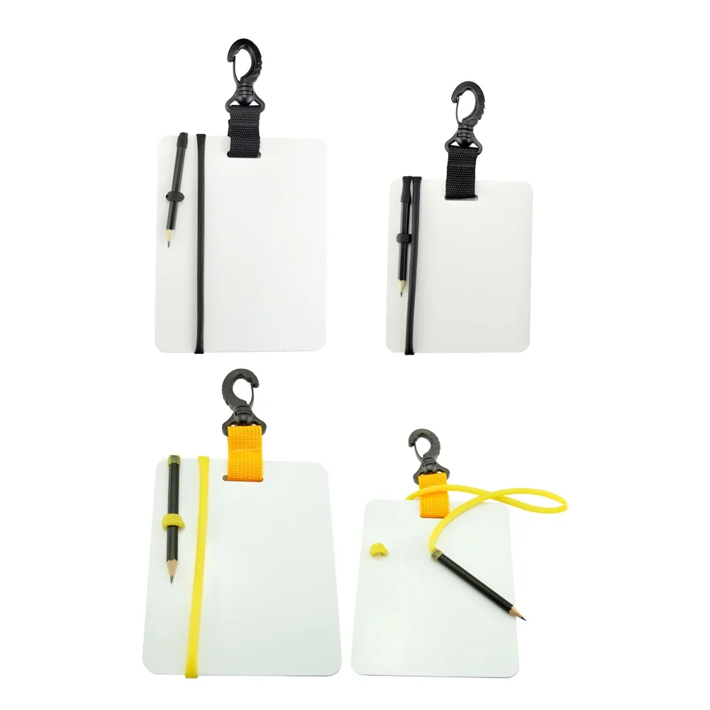 1pc Underwater Writing Slate Board Reusable Waterproof Scuba Diving Gear Writing Slate Communication Logs Board With Pencil
1pc Underwater Writing Slate Board Reusable Waterproof Scuba Diving Gear Writing Slate Communication Logs Board With Pencil