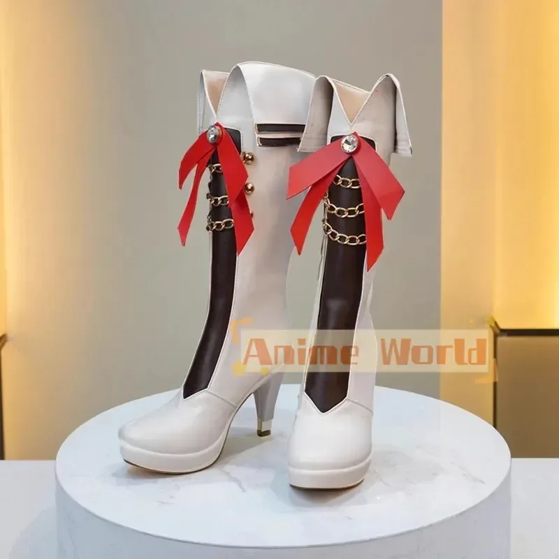CyUmamusume Pretty Derby URA Gold Ship Cosplay Shoes Boots Game Anime Halloween Christmas Party Costume Accessory
CyUmamusume Pretty Derby URA Gold Ship Cosplay Shoes Boots Game Anime Halloween Christmas Party Costume Accessory