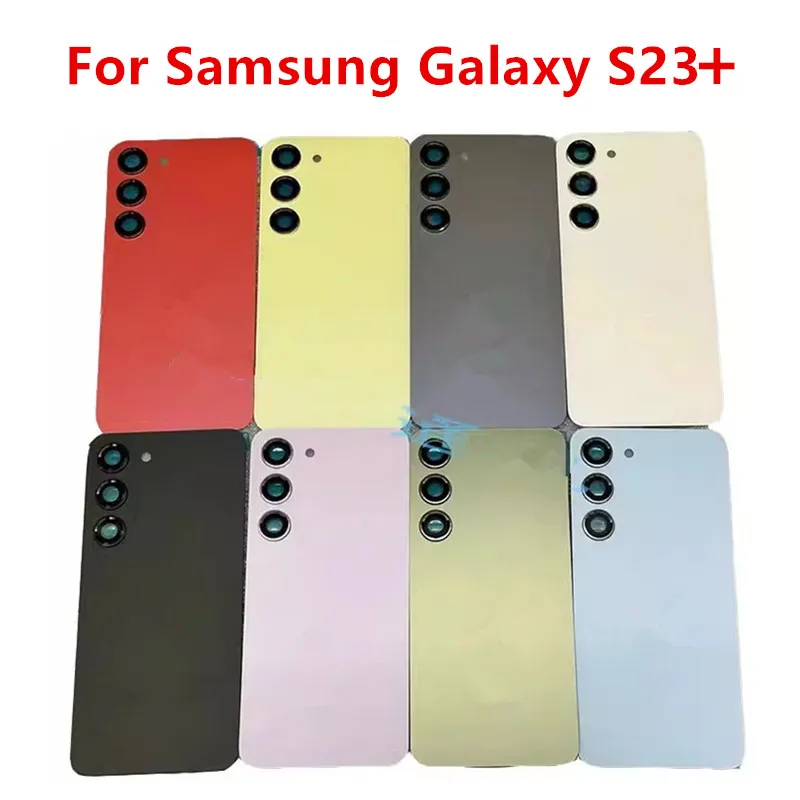 Корпус S23Plus для Samsung Galaxy S23 Plus S916, стеклянная задняя крышка аккумулятора, ремонт, замена задней крышки дверного телефона + объектив камеры
Корпус S23Plus для Samsung Galaxy S23 Plus S916, стеклянная задняя крышка аккумулятора, ремонт, замена задней крышки дверного телефона + объектив камеры