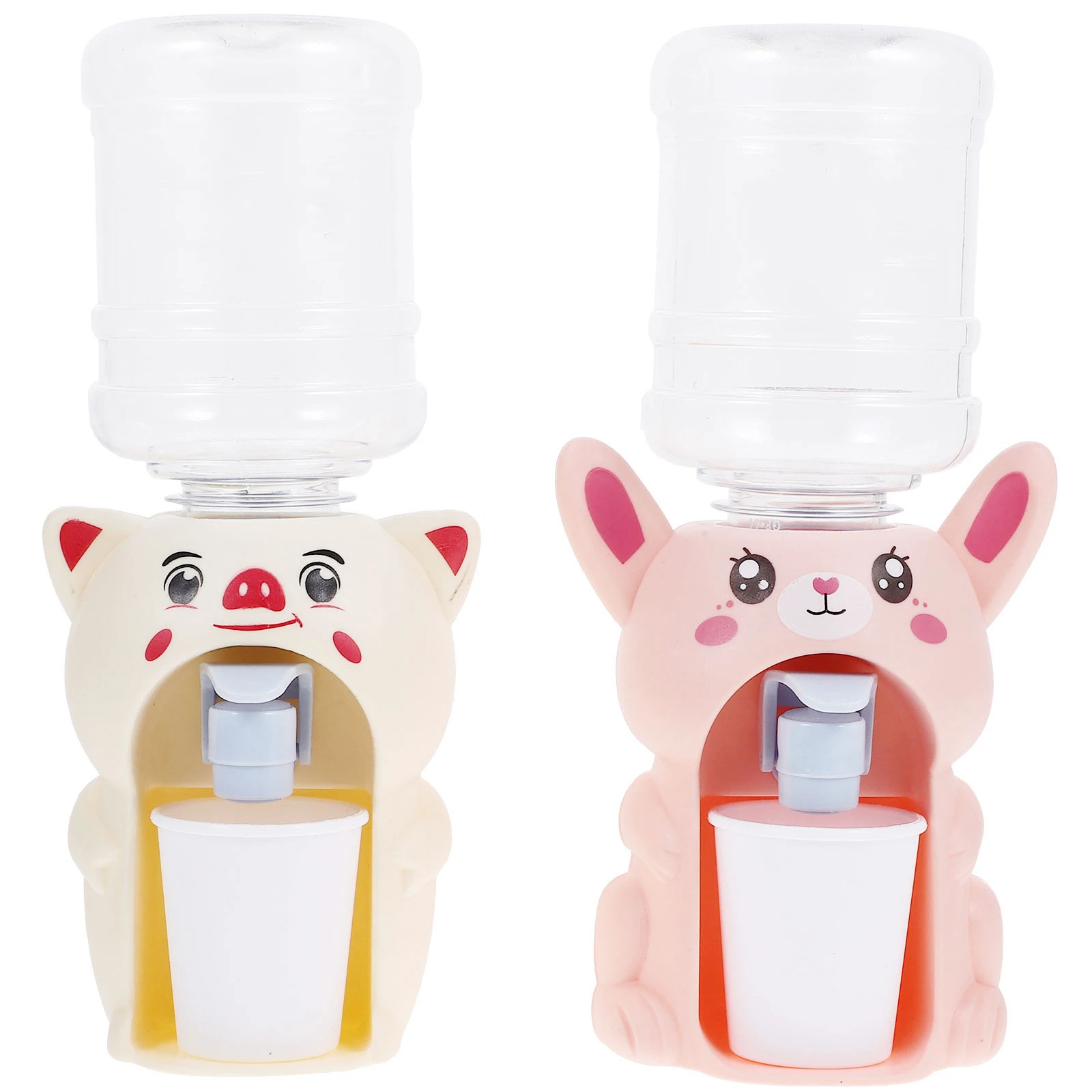 2pcs Fun Water Dispenser Toys Mini Fountain Drinking Machine Cartoon Animal Shaped Home Scene Play Toy for Kids
2pcs Fun Water Dispenser Toys Mini Fountain Drinking Machine Cartoon Animal Shaped Home Scene Play Toy for Kids