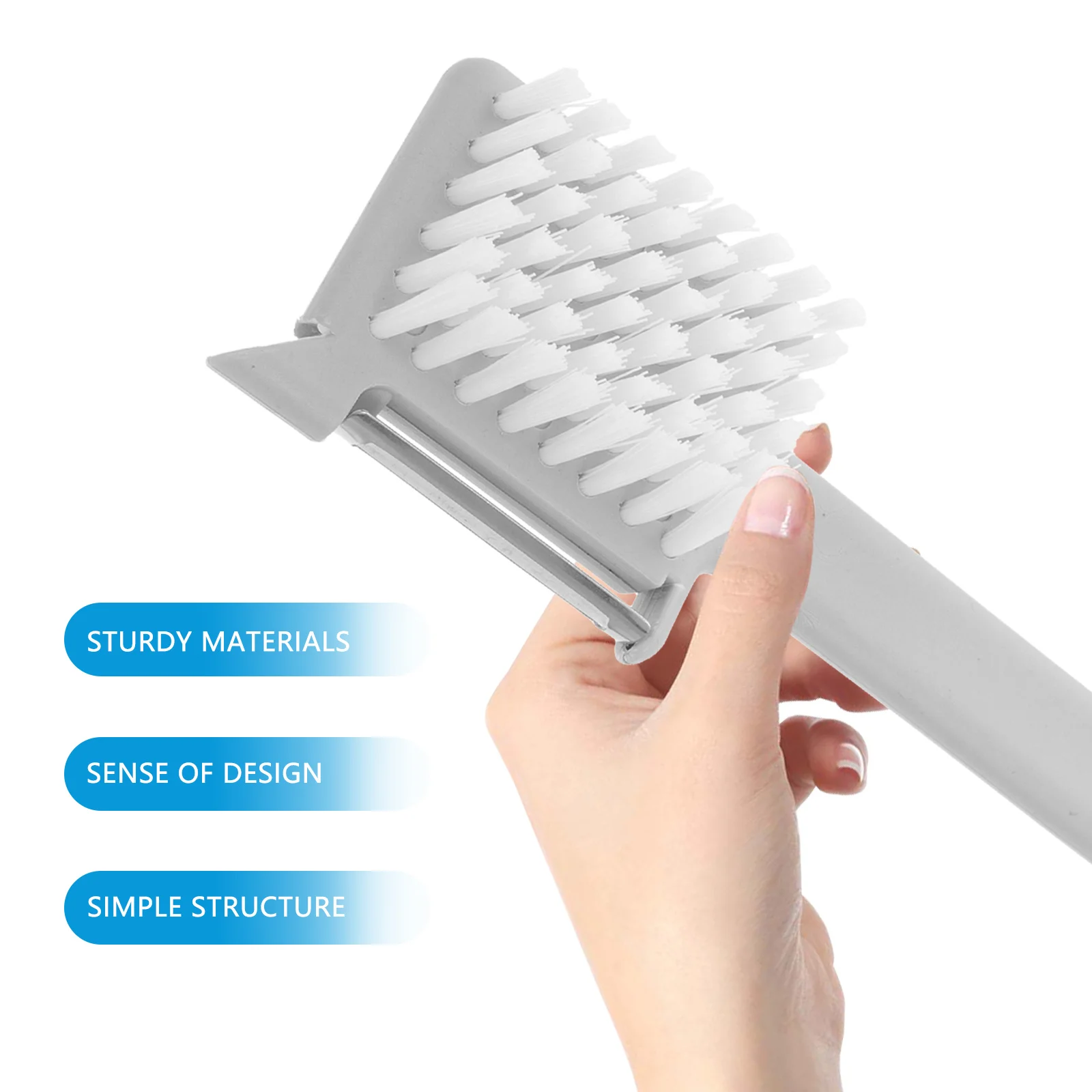 1Pcs Multifunctional Potato Peeler Vegetable Brush Bottle Opener Garlic Grinder Kitchen Gadget Five-in-One Kitchen Tool
1Pcs Multifunctional Potato Peeler Vegetable Brush Bottle Opener Garlic Grinder Kitchen Gadget Five-in-One Kitchen Tool