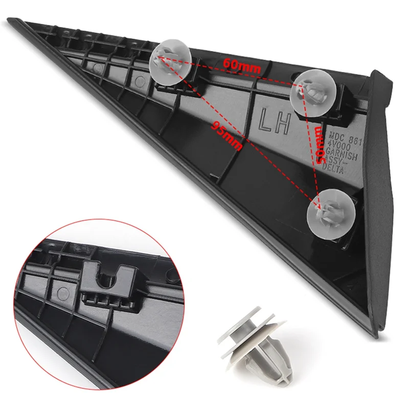 A20K-Door Mirror Pillar Side Corner Car Front Fender Triangle Trim Cover 861803X500 86190-3X500 For Hyundai Elantra 2014-2016
A20K-Door Mirror Pillar Side Corner Car Front Fender Triangle Trim Cover 861803X500 86190-3X500 For Hyundai Elantra 2014-2016