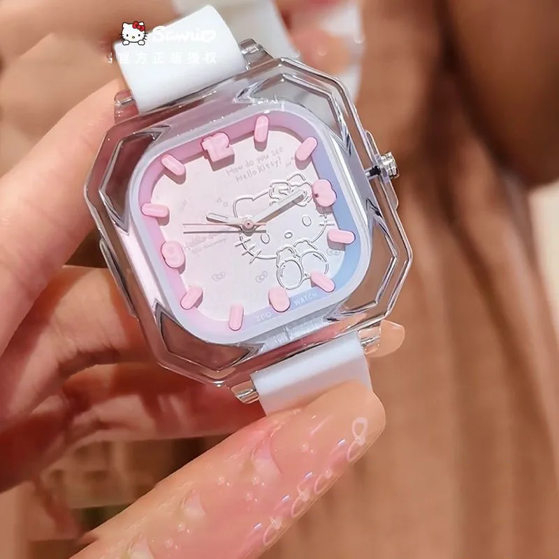 Sanrio Hello Kitty Watch 50th Anniversary Cute Cartoon Student Electronic Anime Accessories Wristwatch Kawaii Birthday Gifts
Sanrio Hello Kitty Watch 50th Anniversary Cute Cartoon Student Electronic Anime Accessories Wristwatch Kawaii Birthday Gifts