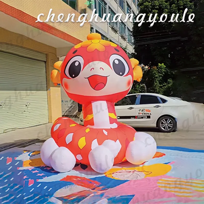 2025 New Year auspicious snake baby air model with blower animal mascot shopping mall outdoor theme activity decoration
2025 New Year auspicious snake baby air model with blower animal mascot shopping mall outdoor theme activity decoration