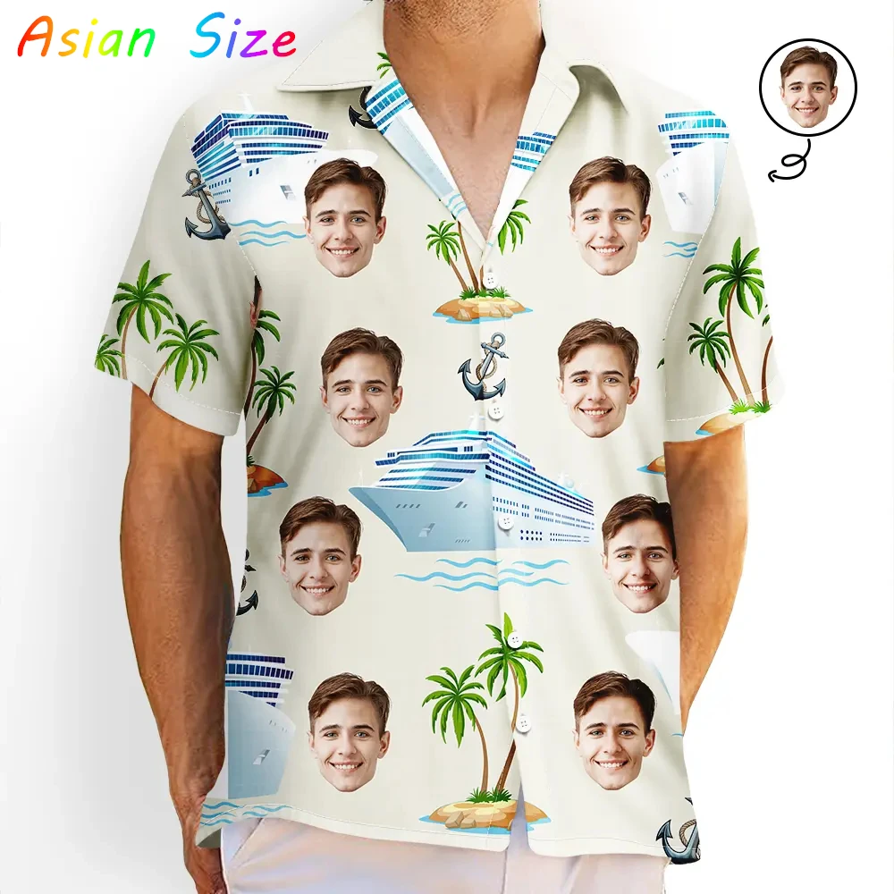 2026 Hawaiian Shirts Custom Face Funny Muscle 3D Printed Personalized Men's Tropical Plam Tree Shirts Lapel Short Sleeve Blouses
2026 Hawaiian Shirts Custom Face Funny Muscle 3D Printed Personalized Men's Tropical Plam Tree Shirts Lapel Short Sleeve Blouses