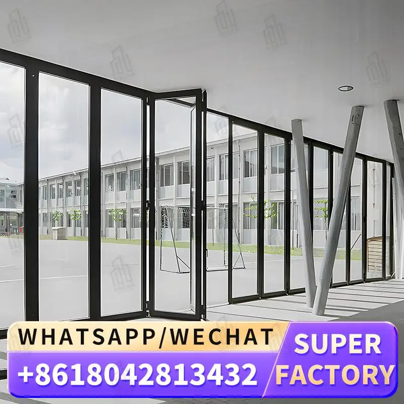 Customizable Windows Foldable Door Ideal for European Commercial Spaces Innovative Factory Made Windows Foldable Door
Customizable Windows Foldable Door Ideal for European Commercial Spaces Innovative Factory Made Windows Foldable Door