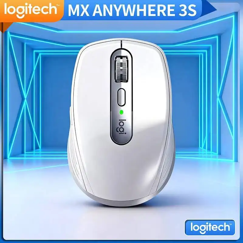 Wireless MX Anywhere 3S - 8K DPI, MagSpeed Scroll, Anti-Slip, Perfect for Creative Studio & Design Work Task