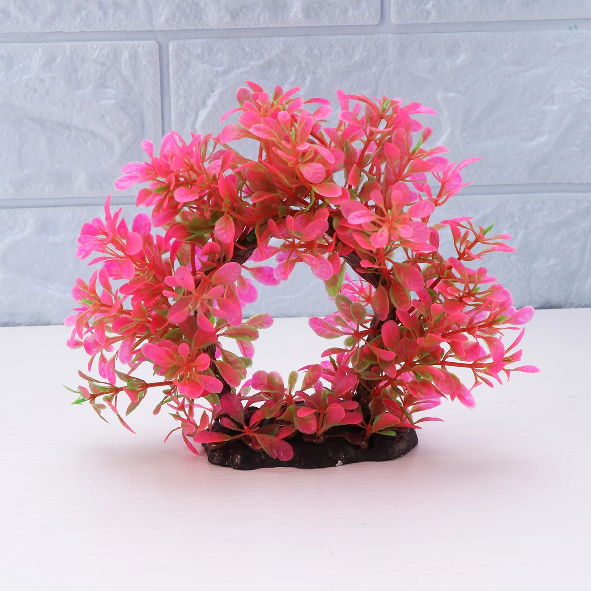Realistic Artificial Aquarium Plants Pink Fake Aquatic Grass With Weighted Base For Fish Tank, Hiding Place, No Co2
Realistic Artificial Aquarium Plants Pink Fake Aquatic Grass With Weighted Base For Fish Tank, Hiding Place, No Co2