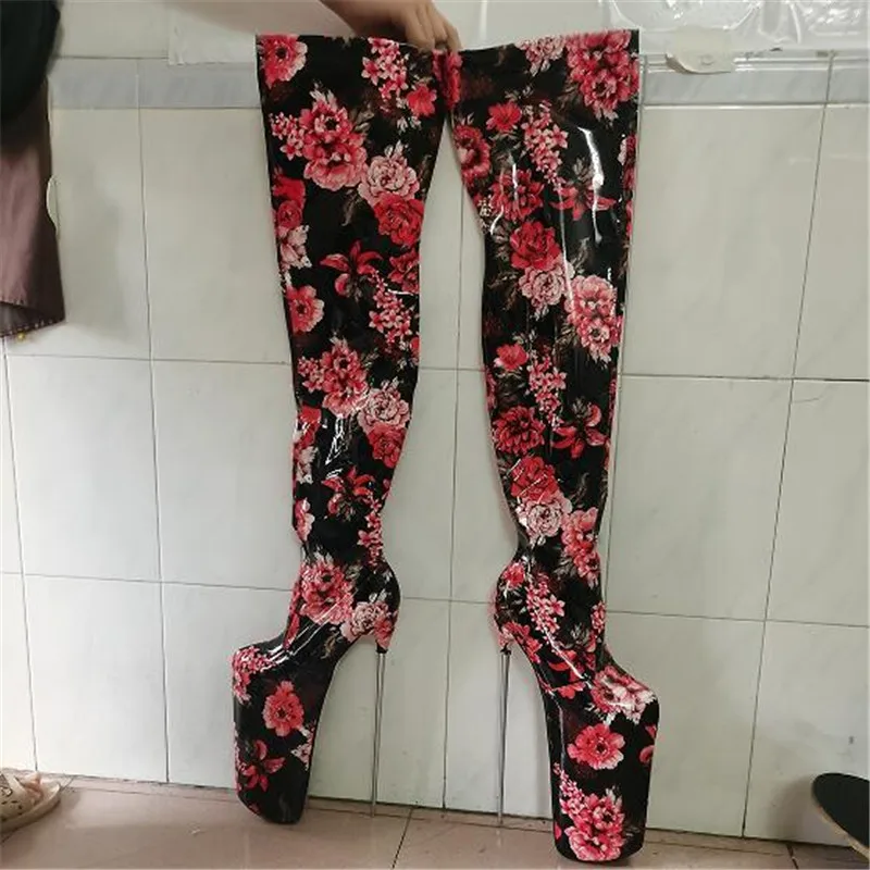 Women's High Quality Over The Knee Long Boots Sexy Shoes Women's Transgender 30CM Metal High Heels Large Size Gladiator Pumps
Women's High Quality Over The Knee Long Boots Sexy Shoes Women's Transgender 30CM Metal High Heels Large Size Gladiator Pumps