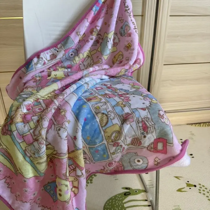 100X145Cm Kawaii Sanrio Anime Blanket Cute Hello Kitty Cartoon Soft and Thickened Student Blanket Shawl Bath Towel Gift for Girl
100X145Cm Kawaii Sanrio Anime Blanket Cute Hello Kitty Cartoon Soft and Thickened Student Blanket Shawl Bath Towel Gift for Girl