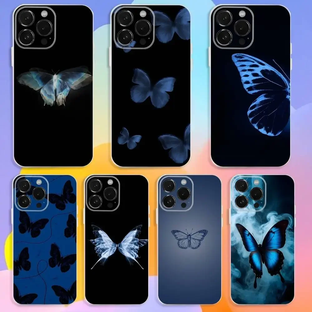Blue Butterfly Beautiful Phone Case For iPhone 16,15,14,13,12,11 Pro,Max,Plus,X,XS,XR,SE,Mini Transparent Silicone Soft
Blue Butterfly Beautiful Phone Case For iPhone 16,15,14,13,12,11 Pro,Max,Plus,X,XS,XR,SE,Mini Transparent Silicone Soft