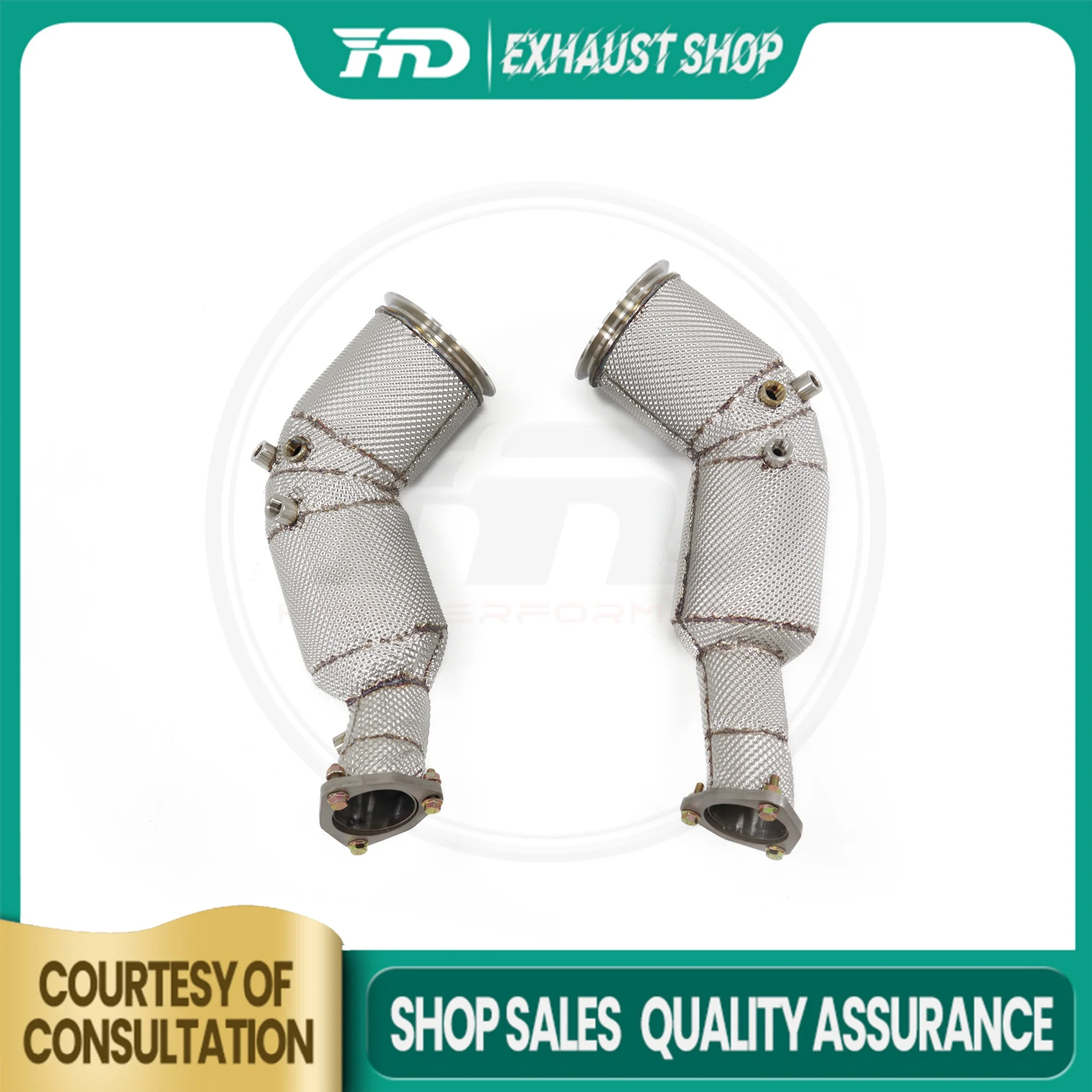 High Quality Downpipe For Audi RS6 RS7 C8 Stainless steel Exhaust system Non-destructive Installation Heat Shield HMD
High Quality Downpipe For Audi RS6 RS7 C8 Stainless steel Exhaust system Non-destructive Installation Heat Shield HMD