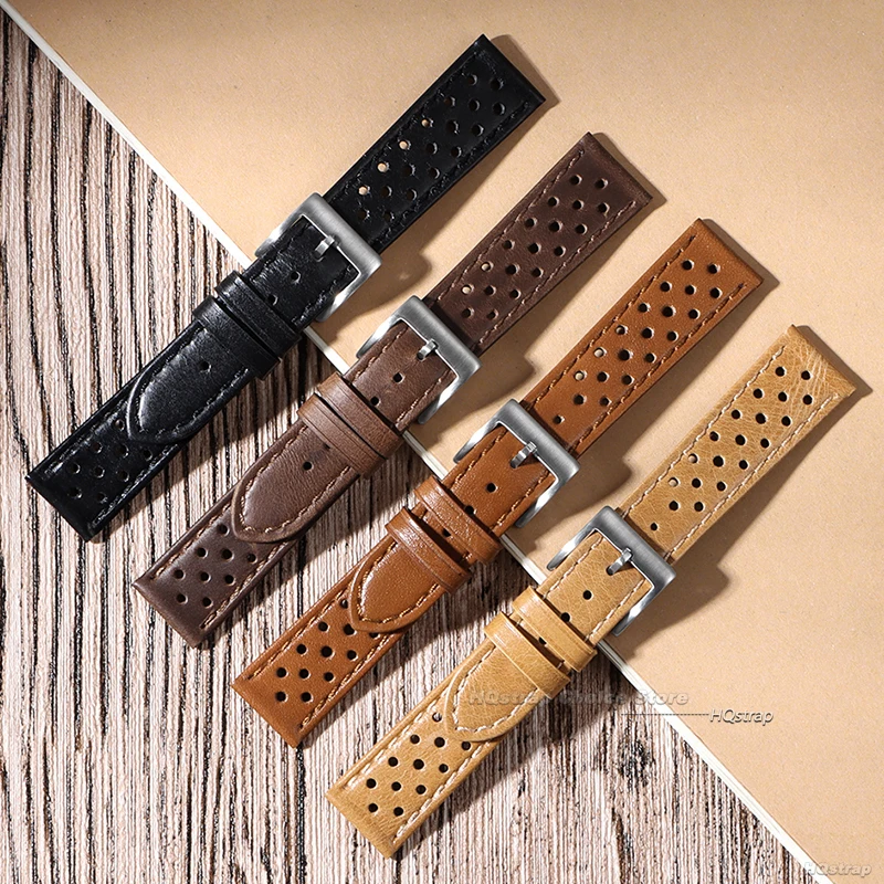Vintage Genuine Leather Strap 18mm 20mm 22mm Cowhide Watchband Breathable Bracelet Universal Sport Wristbelt for Men Women
Vintage Genuine Leather Strap 18mm 20mm 22mm Cowhide Watchband Breathable Bracelet Universal Sport Wristbelt for Men Women