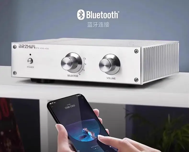 PA-49 hifi 180W+180W stereo Sanyo audio power amplifier with Accuphase preamp circuit bluetooth
PA-49 hifi 180W+180W stereo Sanyo audio power amplifier with Accuphase preamp circuit bluetooth