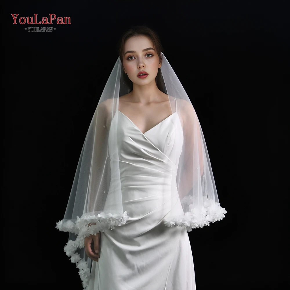 YouLaPan V255 Cute And Innocent Mesh Flower Welt Design Cathedral Length Bridal Wedding Veil With Comb
YouLaPan V255 Cute And Innocent Mesh Flower Welt Design Cathedral Length Bridal Wedding Veil With Comb