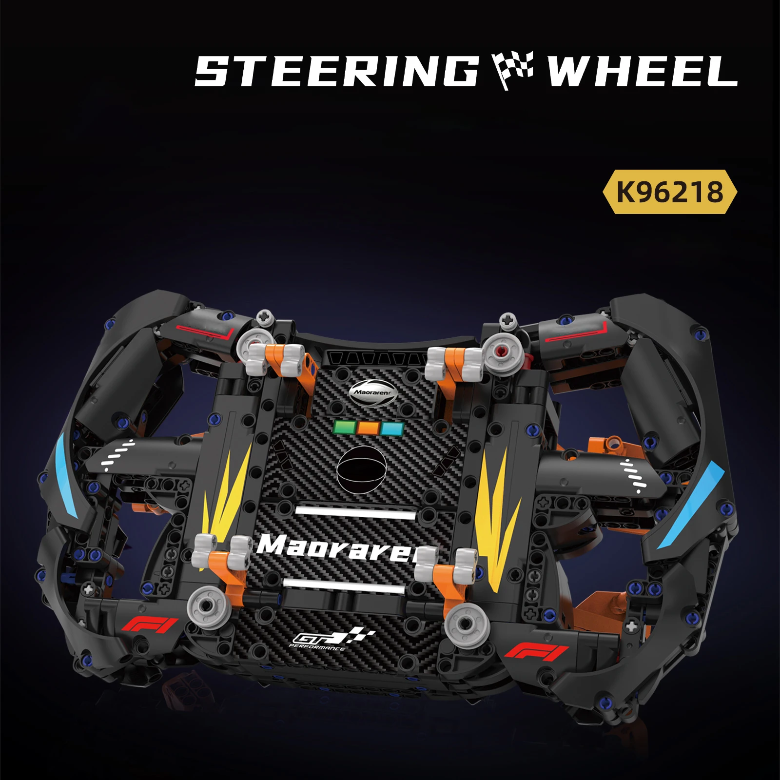 Развивающая игрушка на руль спортивного автомобиля, игрушки из строительных блоков, сборка модели имитации руля, детская игрушка в подарок.
Развивающая игрушка на руль спортивного автомобиля, игрушки из строительных блоков, сборка модели имитации руля, детская игрушка в подарок.