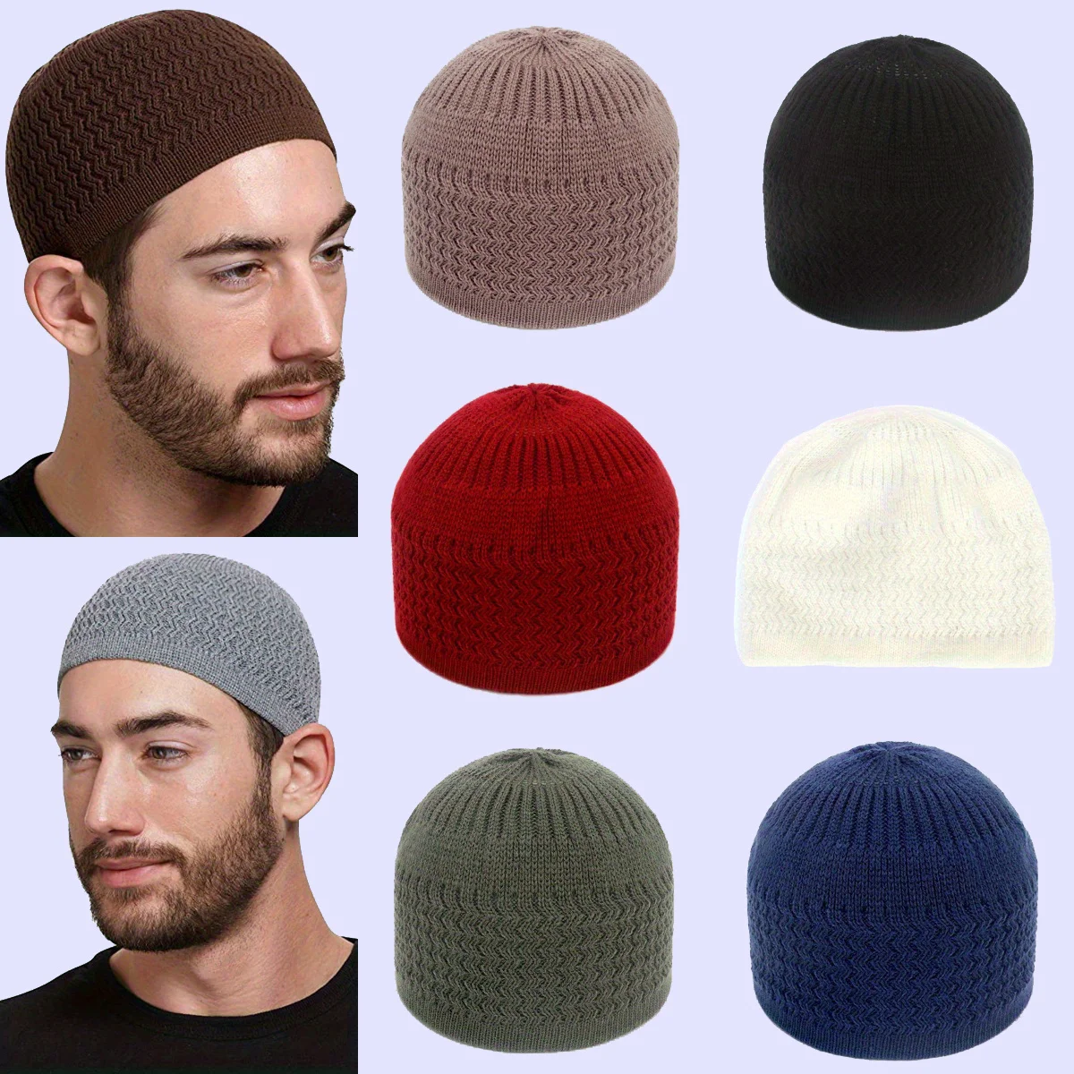 Solid-colour Elastic Wave Jacquard Elastic Knitted Hat Fashionable, Casual, Breathable Outdoor Sports Cycling Travel Beanie
Solid-colour Elastic Wave Jacquard Elastic Knitted Hat Fashionable, Casual, Breathable Outdoor Sports Cycling Travel Beanie