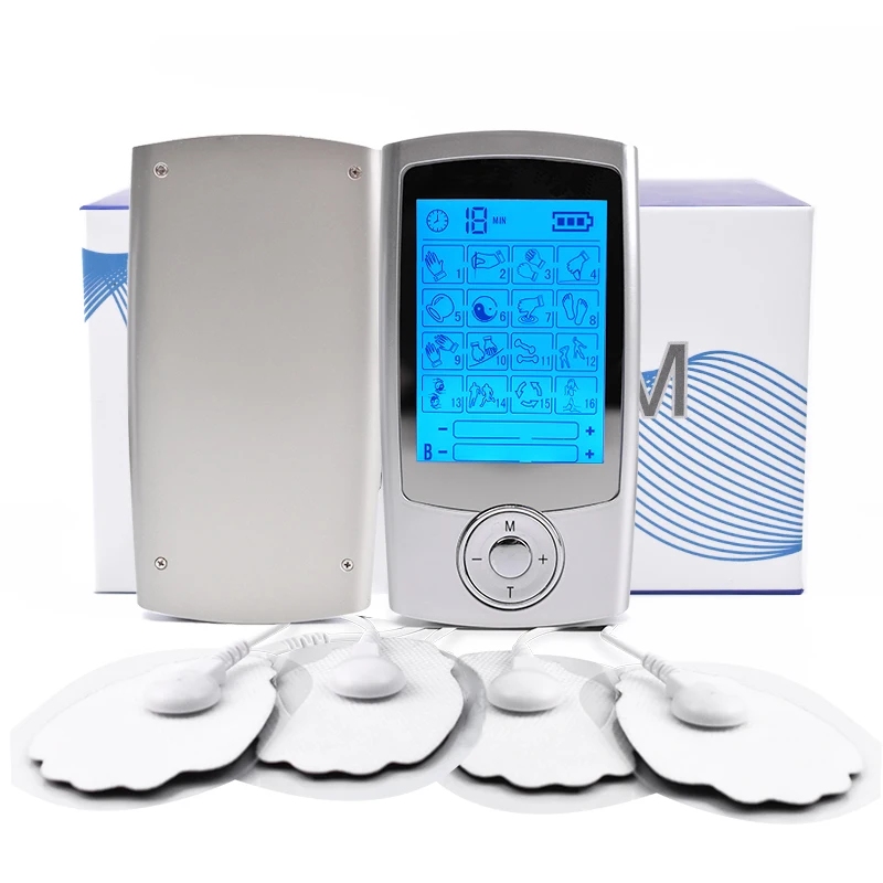 16 Modes EMS Muscle Stimulator Dual Output Tens Pulse Machine Electric Body Massager Massage Relax Muscle Pain Relief
16 Modes EMS Muscle Stimulator Dual Output Tens Pulse Machine Electric Body Massager Massage Relax Muscle Pain Relief