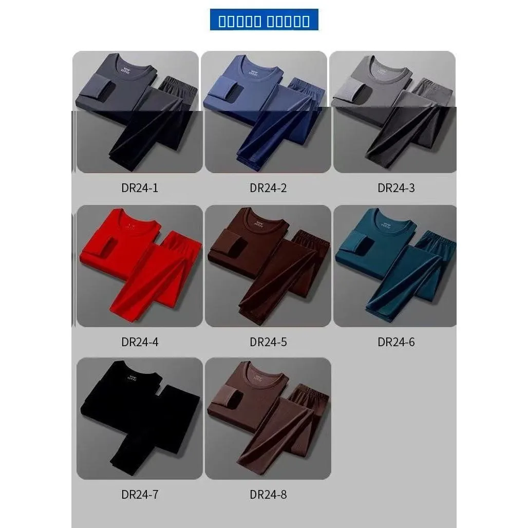 Men's Thermal Inner Wear Set Autumn Winter Warmth Conservation Base Layer irt Cold Resistance Top Pants T-irt Long Pants ...
Men's Thermal Inner Wear Set Autumn Winter Warmth Conservation Base Layer irt Cold Resistance Top Pants T-irt Long Pants ...