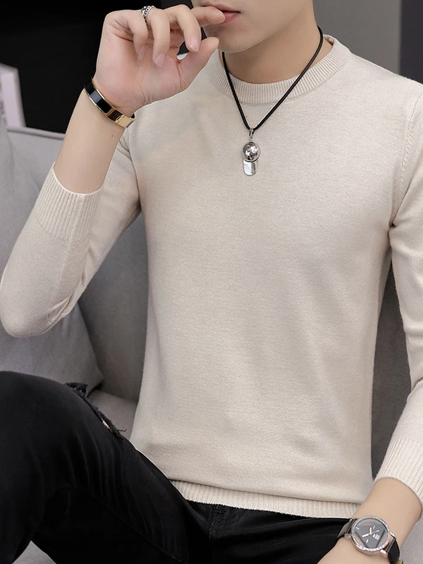 Casual Knitted Sweater for Men in Autumn Winter Bright Red Personali Base Layer irt Korean Version Trendy And Haome
Casual Knitted Sweater for Men in Autumn Winter Bright Red Personali Base Layer irt Korean Version Trendy And Haome