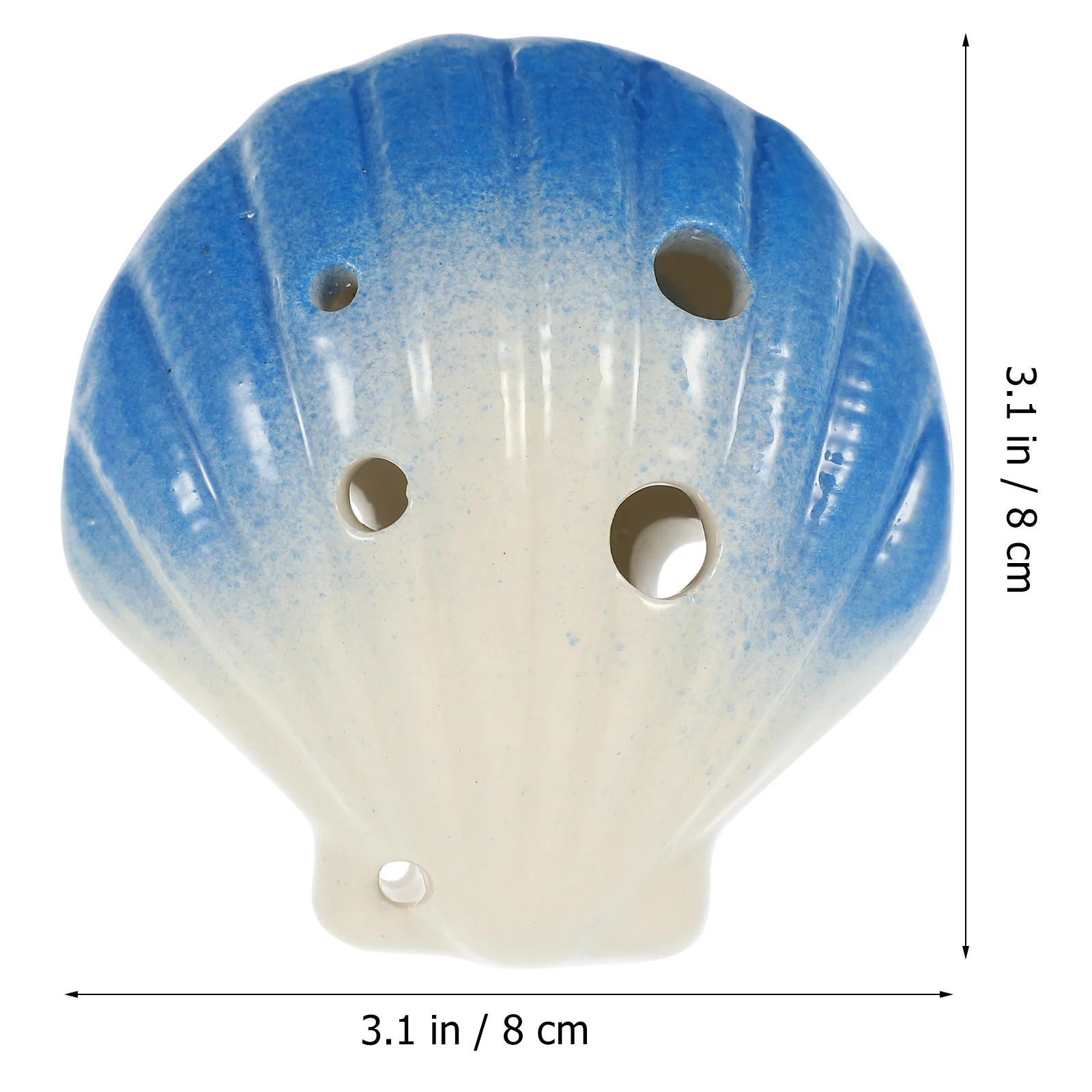 Ceramic 6-Hole Ocarina Shell Shaped Cute Beginner Wind Instrument for Kids Practice Portable Music Instrument Gift
Ceramic 6-Hole Ocarina Shell Shaped Cute Beginner Wind Instrument for Kids Practice Portable Music Instrument Gift