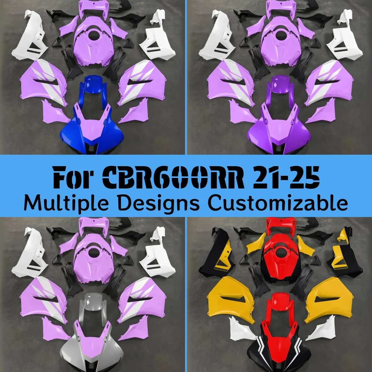 Full Fairing Kit CBR600RR 2021-2025 Injection Refitting Motorcycle Customized Fairings for HONDA CBR 600RR 21-25
Full Fairing Kit CBR600RR 2021-2025 Injection Refitting Motorcycle Customized Fairings for HONDA CBR 600RR 21-25