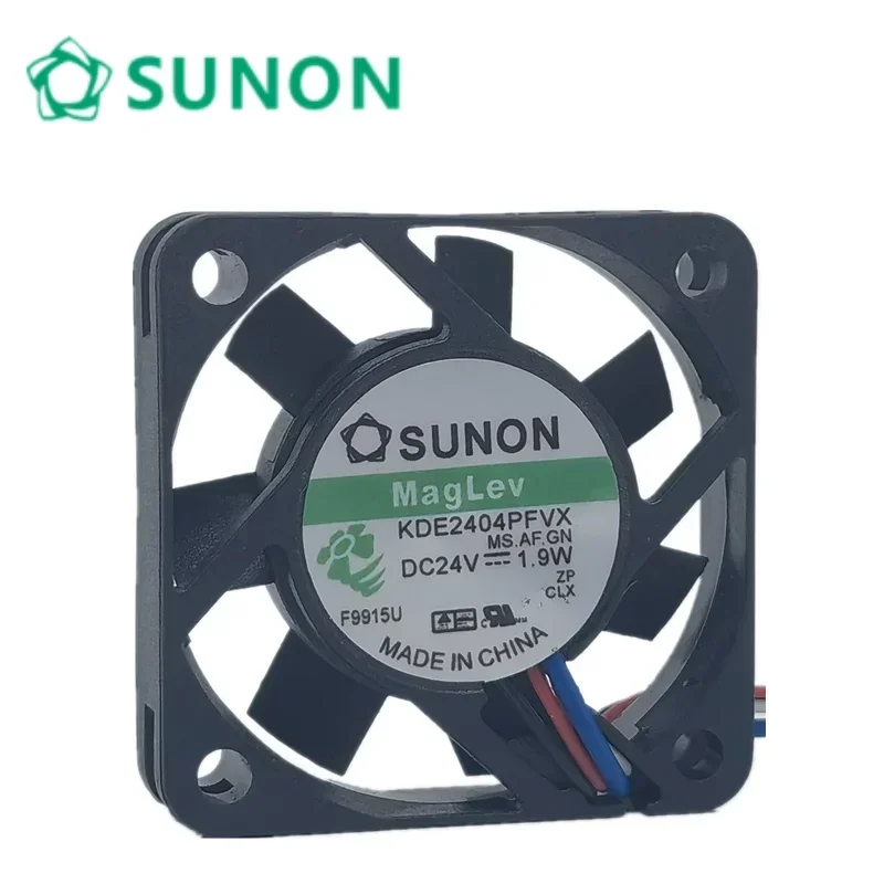 +New for KDE2404PFVX Double Ball Bearing Cooling Axial Fan DC 24V 1.9W 4010 40mm 40*40*10mm SUNON
+New for KDE2404PFVX Double Ball Bearing Cooling Axial Fan DC 24V 1.9W 4010 40mm 40*40*10mm SUNON