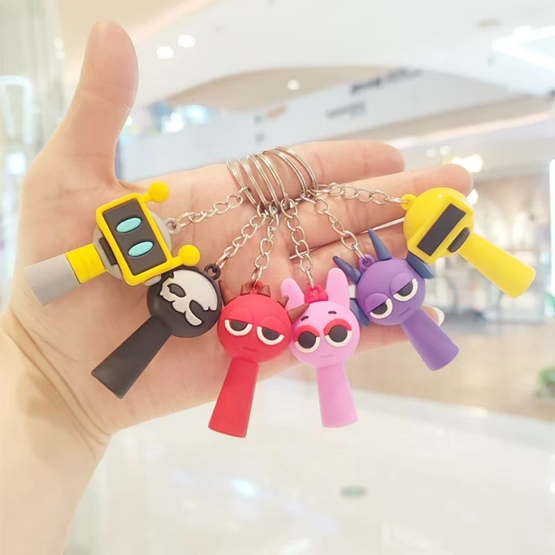 Cartoon Sprunki Keychain Cute Sprunki Oren Raddy Gray Brud Vineria For Girl Boy Bag Pendant Keyring Jewelry Fans Gifts
Cartoon Sprunki Keychain Cute Sprunki Oren Raddy Gray Brud Vineria For Girl Boy Bag Pendant Keyring Jewelry Fans Gifts