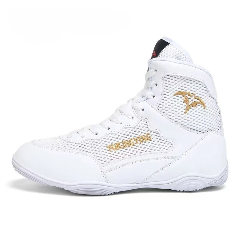 Professional Wrestling Shoes Mesh Breathable Boxing Boots Men Comfortable Fighting Shoes Hard-Wearing Gym Training Shoe For Men
Professional Wrestling Shoes Mesh Breathable Boxing Boots Men Comfortable Fighting Shoes Hard-Wearing Gym Training Shoe For Men
