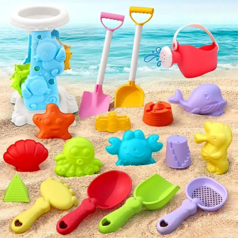 Sand Shovel Beach Sand Toy Set Beach Bucket Plastic Sand Water Play Kit Bright Colorful Outdoor Sandbox Play Kit Baby Toddlers
Sand Shovel Beach Sand Toy Set Beach Bucket Plastic Sand Water Play Kit Bright Colorful Outdoor Sandbox Play Kit Baby Toddlers