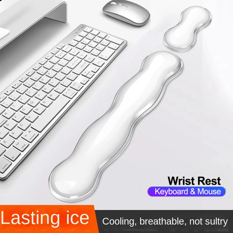 Ergonomic Mouse Pad With Wrist Rest Keyboard Rest Silicone Transparent Desktop Office Game Console Mouse Wrist Rest
Ergonomic Mouse Pad With Wrist Rest Keyboard Rest Silicone Transparent Desktop Office Game Console Mouse Wrist Rest