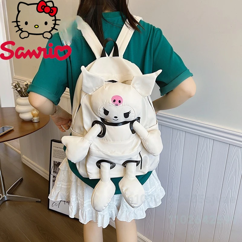 Kuromi 2025 New Women's Backpack Fashionable and High Quality 3D Doll Backpack Cartoon Versatile Large Capacity Student Backpack
Kuromi 2025 New Women's Backpack Fashionable and High Quality 3D Doll Backpack Cartoon Versatile Large Capacity Student Backpack