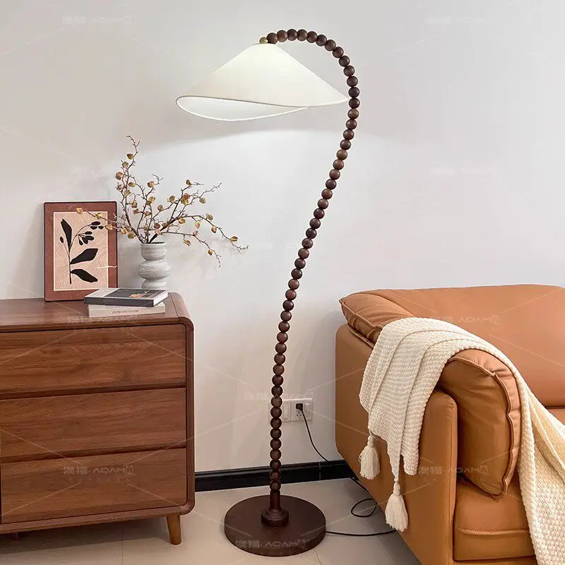 French vintage floor lamp, living room, sofa side vintage solid wood atmosphere study bedroom bedside
French vintage floor lamp, living room, sofa side vintage solid wood atmosphere study bedroom bedside