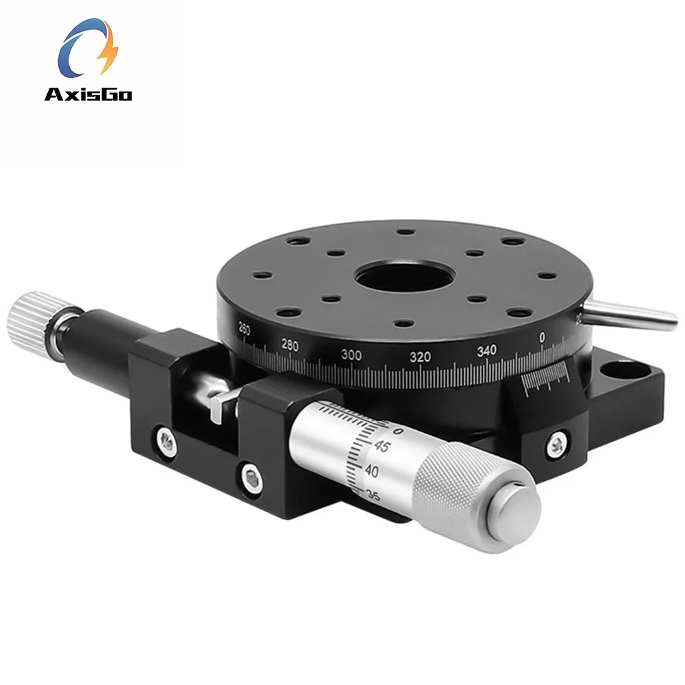 Manual Rotary Stage RS/P60/904 – High Precision 360° Angle Adjustment Platform for R-Axis Positioning
Manual Rotary Stage RS/P60/904 – High Precision 360° Angle Adjustment Platform for R-Axis Positioning