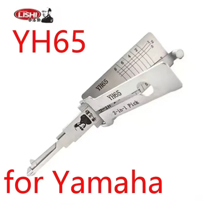 2026 Lishi 2-in-1 Pick/Decoder Locksmith Tool for Yamaha YH65 New Improved Version Automotive Security Professional Use
2026 Lishi 2-in-1 Pick/Decoder Locksmith Tool for Yamaha YH65 New Improved Version Automotive Security Professional Use