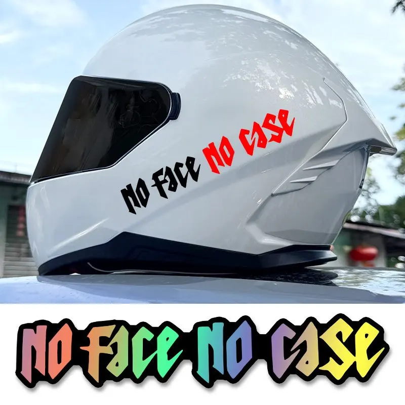 1pc "No Face No Case" Motorcycle Sticker, Waterproof Vinyl Decal for Helmet, Fuel Tank, Car Window & Electric Scooter
1pc "No Face No Case" Motorcycle Sticker, Waterproof Vinyl Decal for Helmet, Fuel Tank, Car Window & Electric Scooter