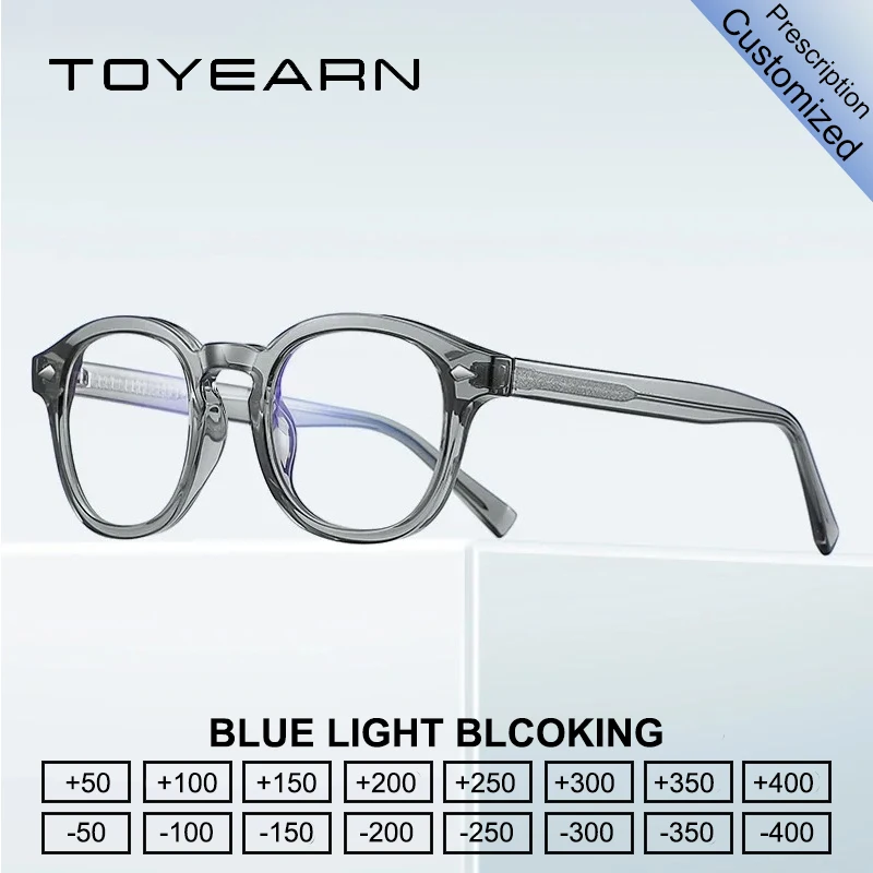TOYEARN Retro Small Round Reading Glasses Women Men Blue Light Blocking Myopia Hyperopia Prescription Optical Eyeglasses Frame
TOYEARN Retro Small Round Reading Glasses Women Men Blue Light Blocking Myopia Hyperopia Prescription Optical Eyeglasses Frame