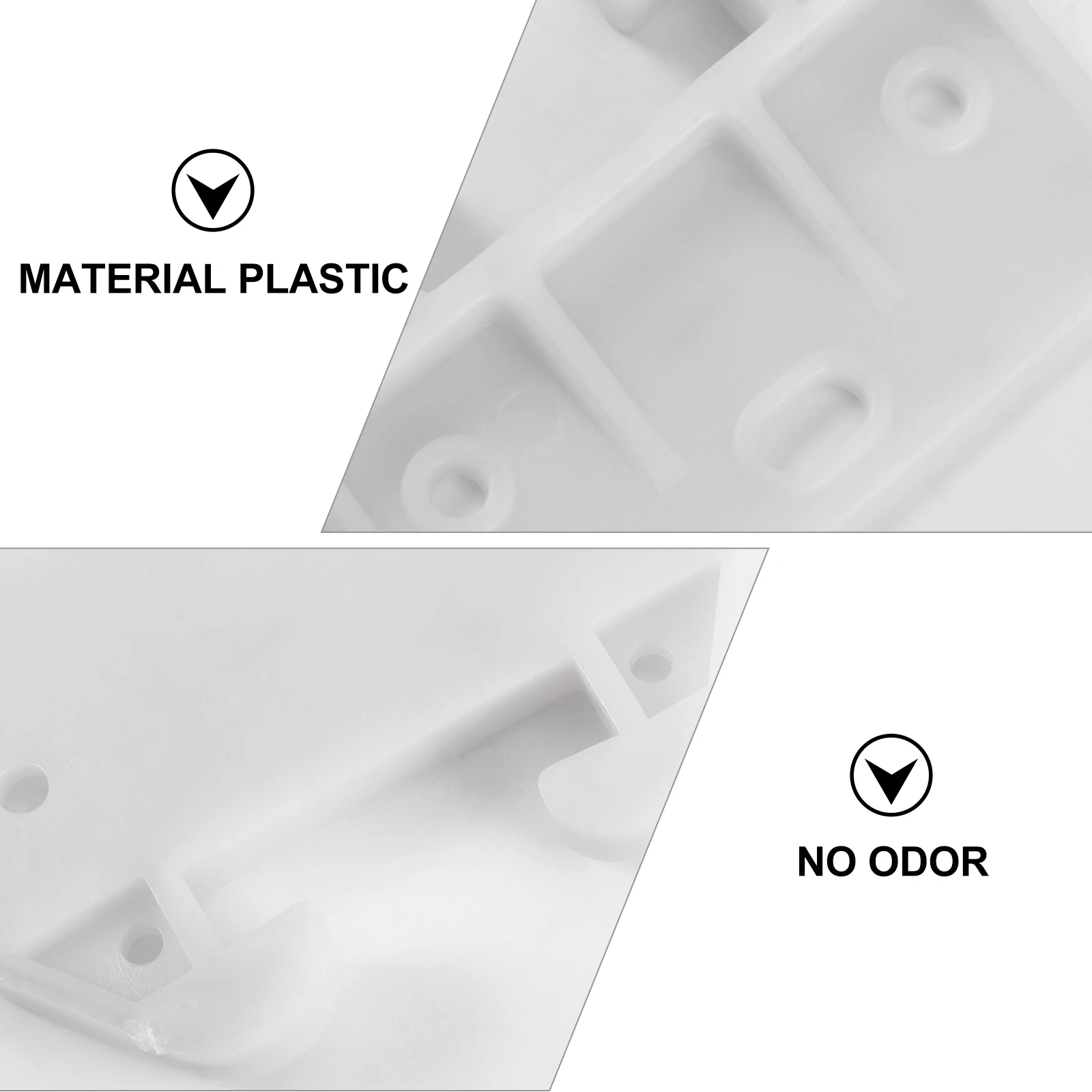 100pcs 7 Holes Drawer Track Guide White Replacement Hardware For Cabinet Drawer Repair Office Furniture Accessories
100pcs 7 Holes Drawer Track Guide White Replacement Hardware For Cabinet Drawer Repair Office Furniture Accessories