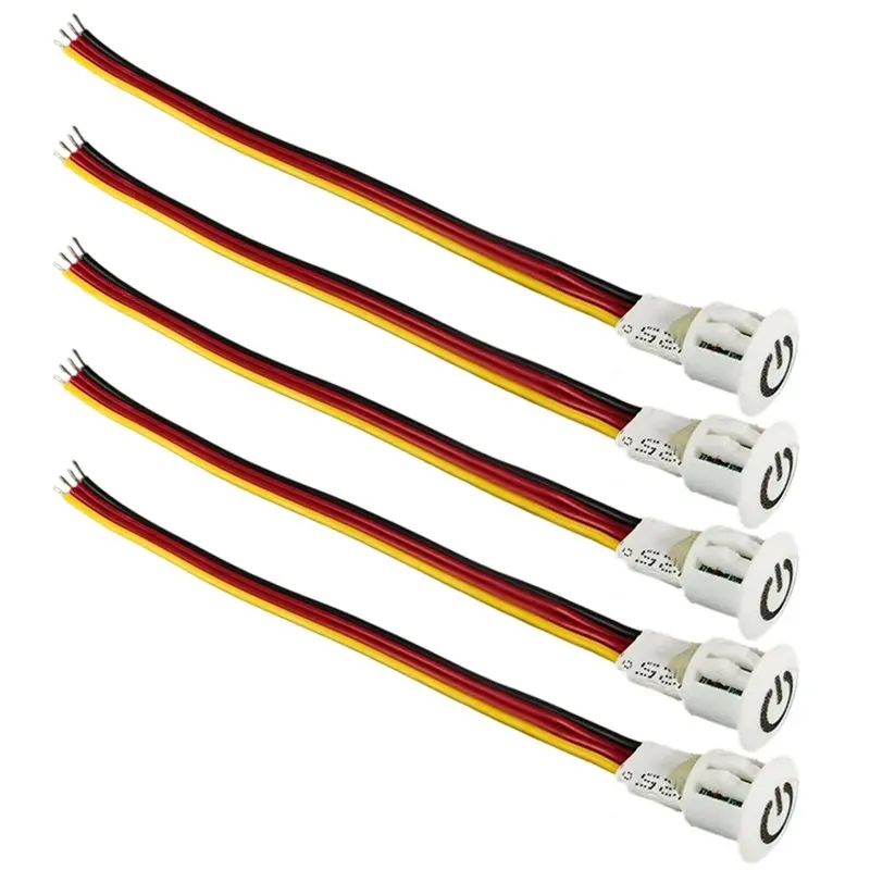 【CYBER MONDAY】For DC3.7-24V Closet Corridor LED Strip Light Switch 5Pcs Dimmable Touch Sensor Button Smart Home Switch Controlle
【CYBER MONDAY】For DC3.7-24V Closet Corridor LED Strip Light Switch 5Pcs Dimmable Touch Sensor Button Smart Home Switch Controlle