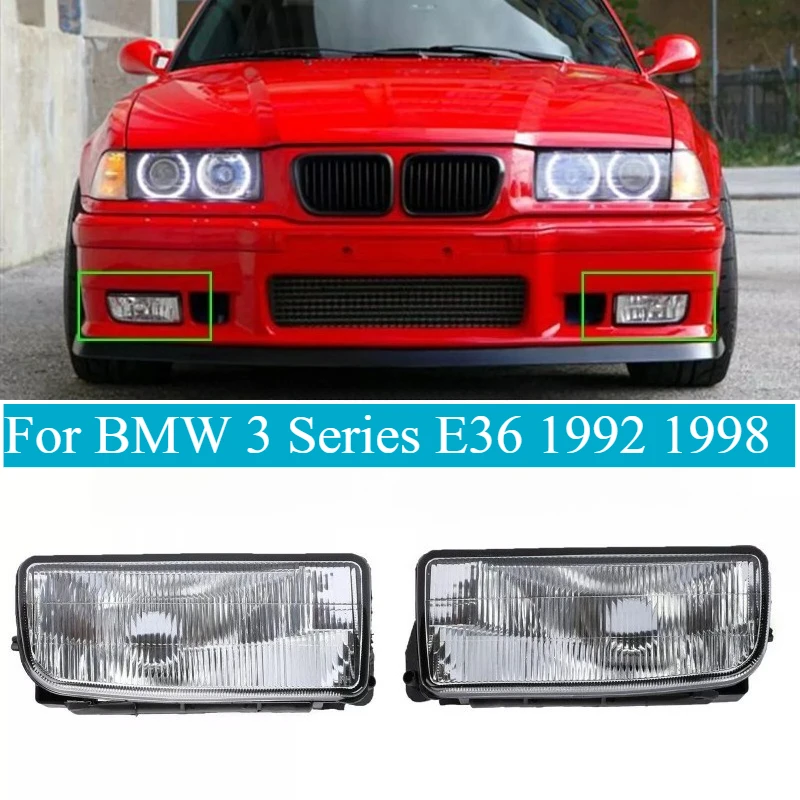 For BMW 3 Series E36 1992 1998 Front Bumper Fog Light Assembly Without Bulb Defogger Driving Lamp Replacement Exterior Car Parts
For BMW 3 Series E36 1992 1998 Front Bumper Fog Light Assembly Without Bulb Defogger Driving Lamp Replacement Exterior Car Parts