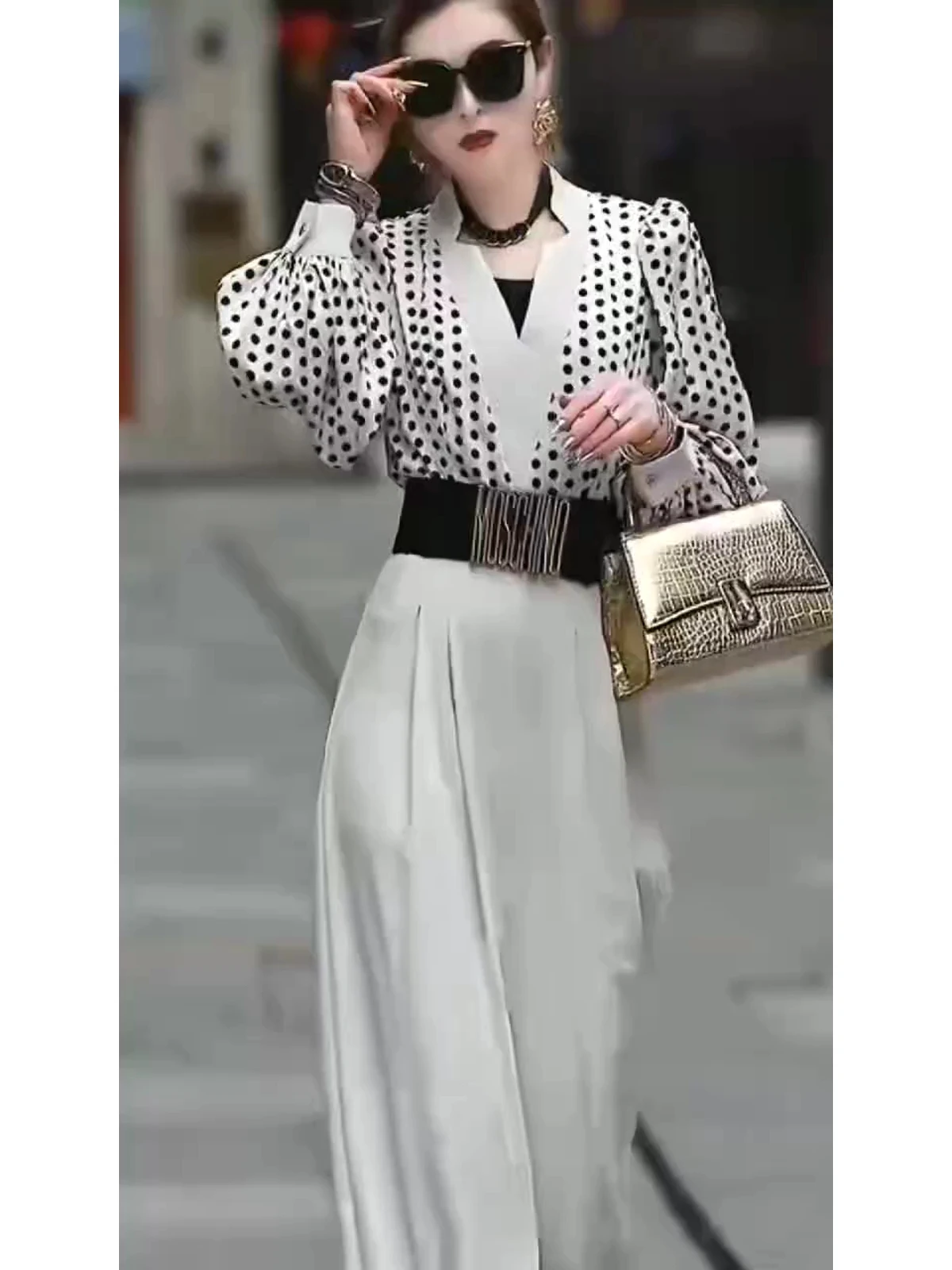 Ele Slimming One-Piece Pants Casual Versatile High-End Feeling Youthful Lengthening Women's Faion Spring 2025
Ele Slimming One-Piece Pants Casual Versatile High-End Feeling Youthful Lengthening Women's Faion Spring 2025