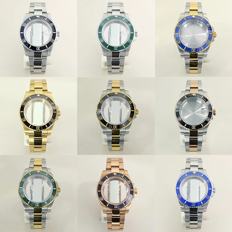 high quality 40mm steel watch case bands for NH35 NH36 NH34 Miyota 82 series 8215 ETA2824 PT5000 ST2130 Movement SUB accessories
high quality 40mm steel watch case bands for NH35 NH36 NH34 Miyota 82 series 8215 ETA2824 PT5000 ST2130 Movement SUB accessories