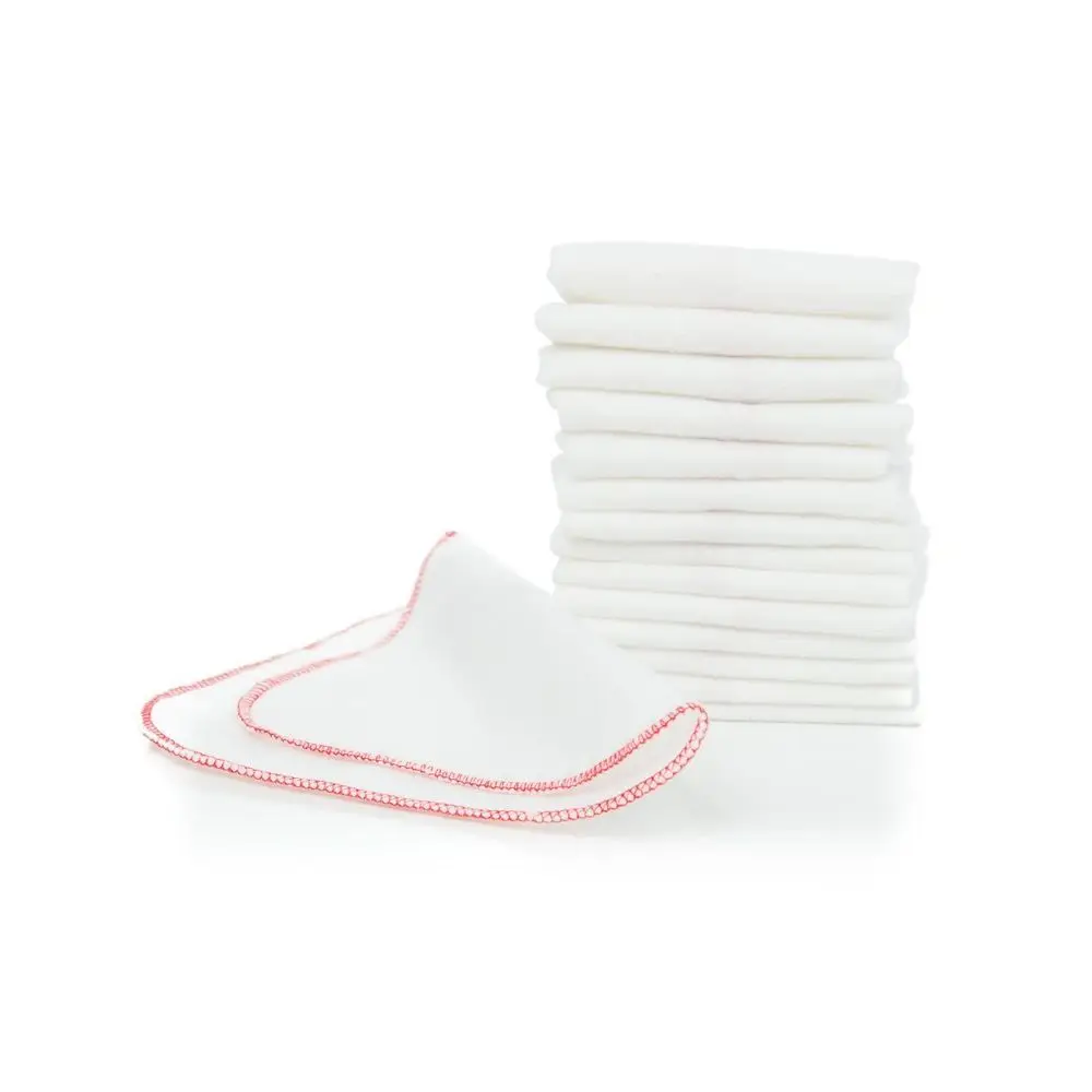 Reusable Washable Natural Unbleached Baby Wipes - 15 Pack
Reusable Washable Natural Unbleached Baby Wipes - 15 Pack