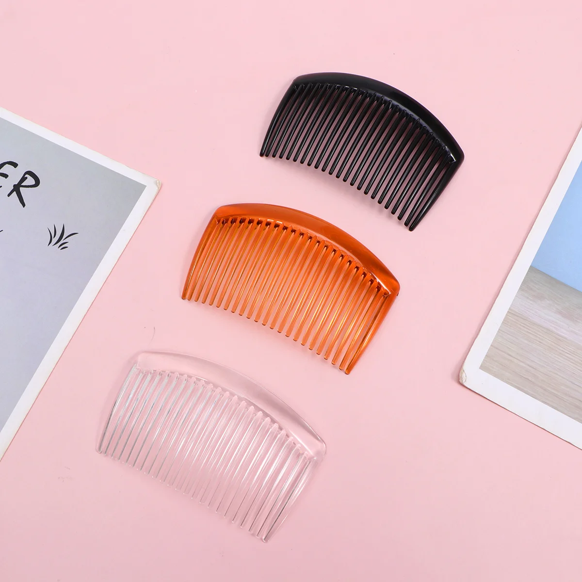10pcs Plastic Haircut Combs 23 Teeths Hairdressing Hair Combs For Salon Home ( Transparent + Dark Brown + Light Brown)
10pcs Plastic Haircut Combs 23 Teeths Hairdressing Hair Combs For Salon Home ( Transparent + Dark Brown + Light Brown)